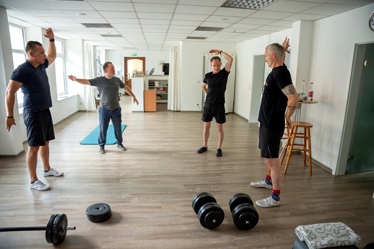 Training in Bewegung – Fokus auf Technik und Stabilität.